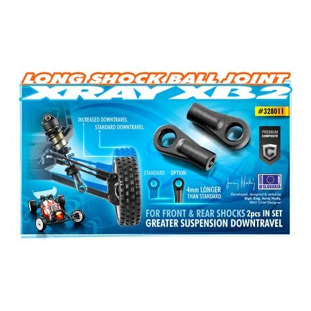 Xray Shock Ball Joint 21mm (2) (XR328011) Xray Shock Ball Joint 21mm (2) (XR328011)