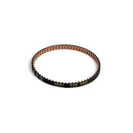 Xray High-Performance Drive Belt Front 5.0 X 186 mm - V2 --- Replaced With #335432 (XR335431)