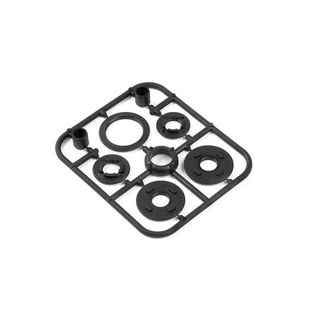 Xray Composite Belt Pulley Cover Set (XR335800) Xray Composite Belt Pulley Cover Set (XR335800)