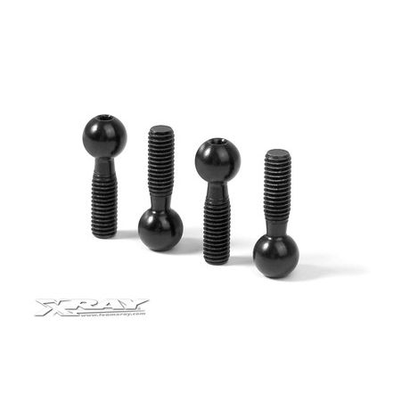 Xray Alu Pivot Ball 8.4 mm - Swiss 7075 T6 - Hard Coated (4) (XR337251) Xray Alu Pivot Ball 8.4 mm - Swiss 7075 T6 - Hard Coated (4) (XR337251)
