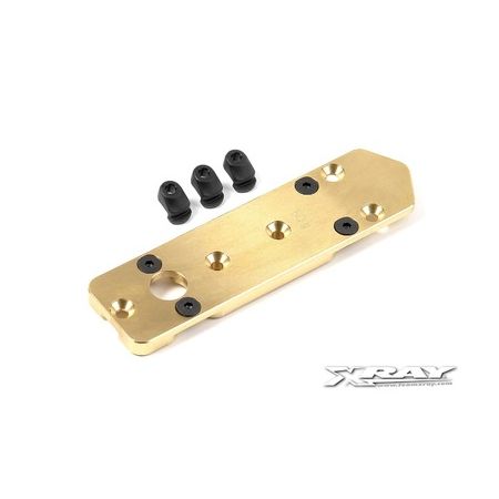 Xray Brass Chassis Weight Front 60G - V2 (XR341182)