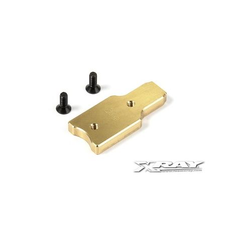 Xray Brass Chassis Weight Front 20G (XR341184) Xray Brass Chassis Weight Front 20G (XR341184)