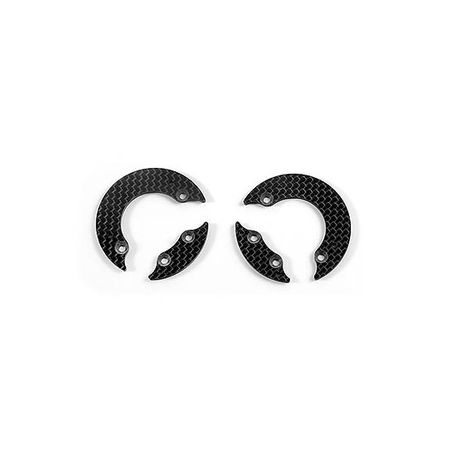 Xray Graphite Rear Aerodynamic Disc 2.2mm - Left+Right - Set (XR345370)
