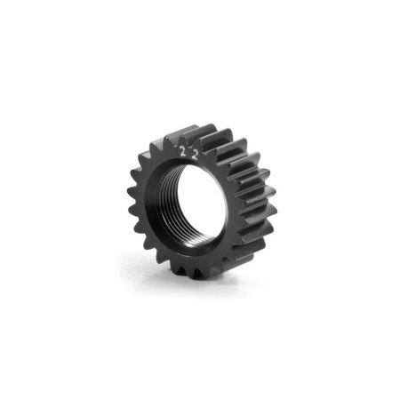Xray XCA Alu Pinion Gear 22T (2Nd) - 7075 T6 - Hard Coated - Large (XR348422) Xray XCA Alu Pinion Gear 22T (2Nd) - 7075 T6 - Hard Coated - Large (XR348422)