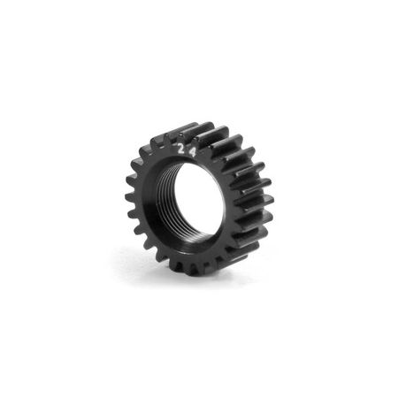 Xray XCA Alu Pinion Gear 24T (2Nd) - 7075 T6 - Hard Coated - Large (XR348424) Xray XCA Alu Pinion Gear 24T (2Nd) - 7075 T6 - Hard Coated - Large (XR348424)