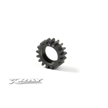 Xray XCA Alu 7075 T6 Hard Coated Pinion Gear - 17T (1St) (XR348517) Xray XCA Alu 7075 T6 Hard Coated Pinion Gear - 17T (1St) (XR348517)