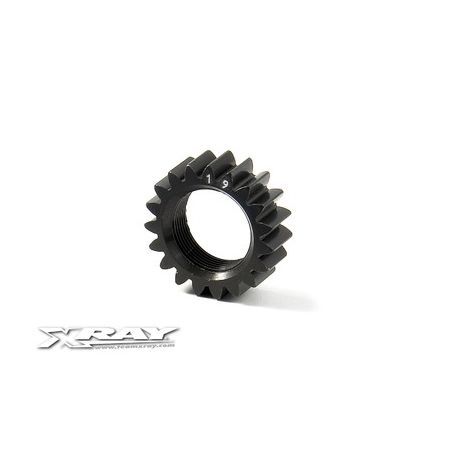 Xray XCA Alu 7075 T6 Hard Coated Pinion Gear - 19T (2Nd) (XR348519) Xray XCA Alu 7075 T6 Hard Coated Pinion Gear - 19T (2Nd) (XR348519)