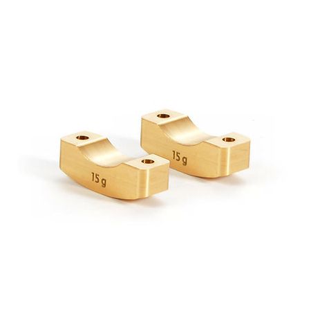 Xray Brass Steering Block Weight 15G (2) (XR351181) Xray Brass Steering Block Weight 15G (2) (XR351181)