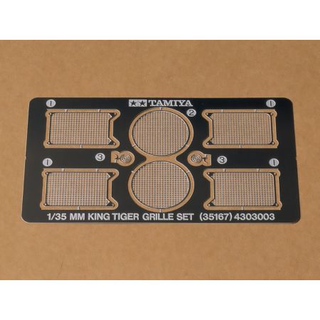 1/35 Tamiya King Tiger Etched Grille (THC35167) 1/35 Tamiya King Tiger Etched Grille (THC35167)