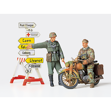 1/35 Tamiya German Motorcycle Orderly Set (THC35241) 1/35 Tamiya German Motorcycle Orderly Set (THC35241)