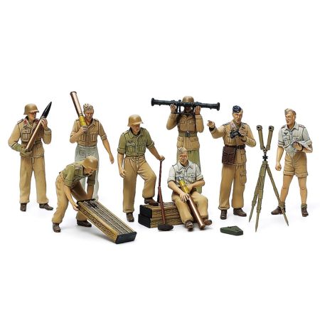1/35 Tamiya Africa Luftwaffe Artillery Crew (THC35343) 1/35 Tamiya Africa Luftwaffe Artillery Crew (THC35343)