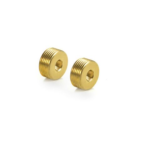 Xray Brass Adjusting Nut M15X1 (2) (XR357253) Xray Brass Adjusting Nut M15X1 (2) (XR357253)