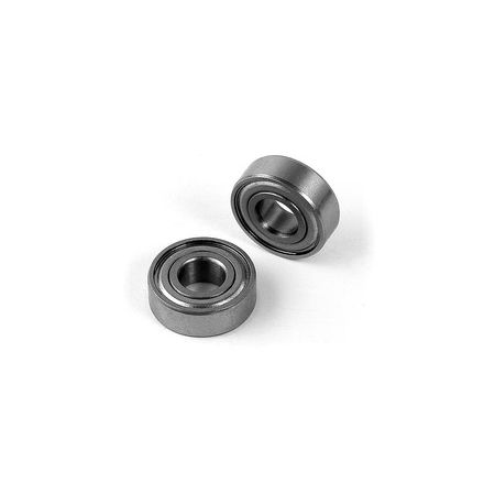 Xray Ball-Bearing 5X12X4 Steel Sealed - Grease (2) (XR359051)