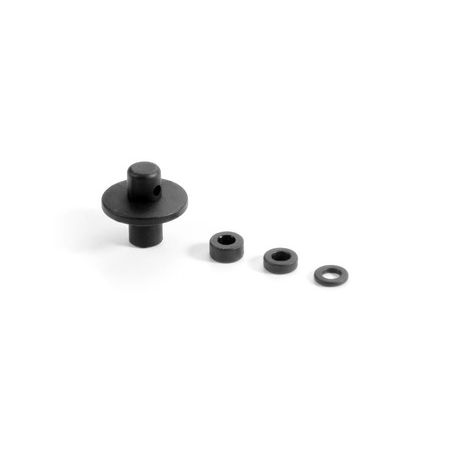 Xray Body Mount - Short + Shims - Set (XR361321)