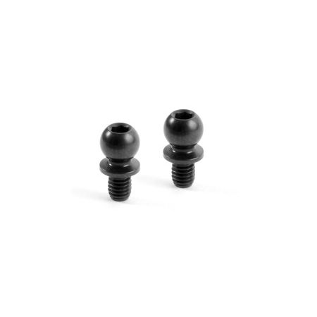 Xray Ball End 4.9mm With Thread 4mm (2) - (Replacement For #302652) (XR362648) Xray Ball End 4.9mm With Thread 4mm (2) - (Replacement For #302652) (XR362648)