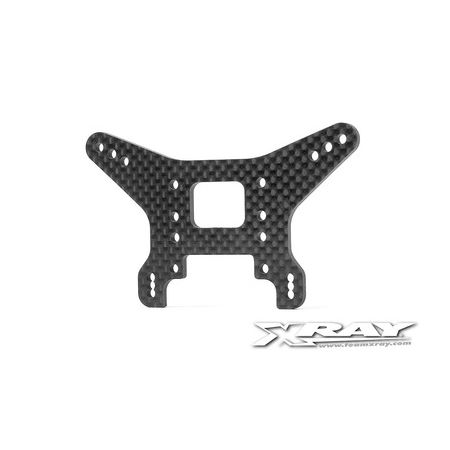 Xray Graphite Shock Tower Rear 3.0mm - V3 (XR363080) Xray Graphite Shock Tower Rear 3.0mm - V3 (XR363080)