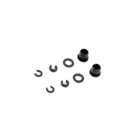 Xray Composite Shock Bushing & Shim For Alu Cap (2+2) (XR368042) Xray Composite Shock Bushing & Shim For Alu Cap (2+2) (XR368042)