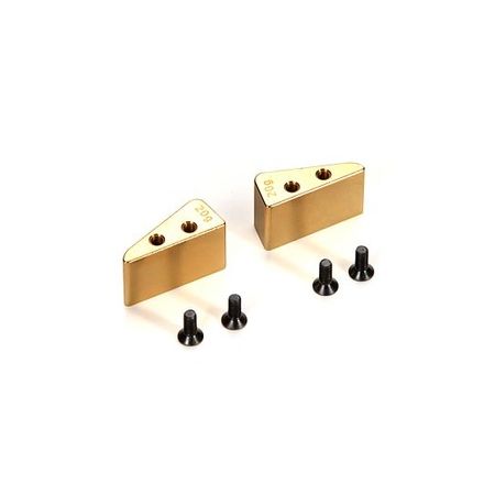 Xray Brass Chassis Weight 20G (2) (XR369811)