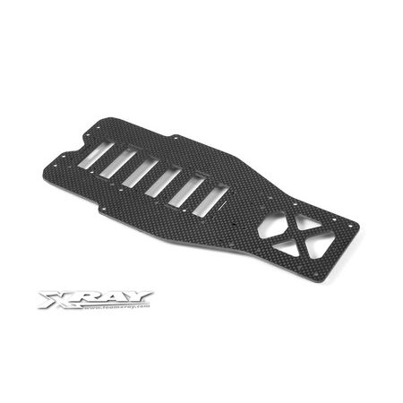 Xray X10 Link Chassis - 2.5mm Graphite (XR371001)
