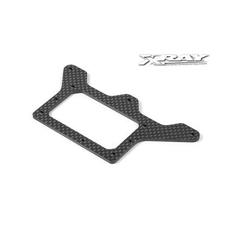 Xray X12 Graphite 2.5mm Rear Pod Lower Plate (XR371143) Xray X12 Graphite 2.5mm Rear Pod Lower Plate (XR371143)