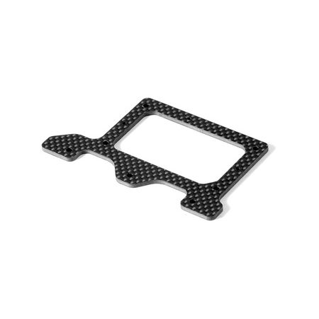 Xray X10'16 Graphite 2.5mm Rear Pod Lower Plate (XR371151) Xray X10'16 Graphite 2.5mm Rear Pod Lower Plate (XR371151)