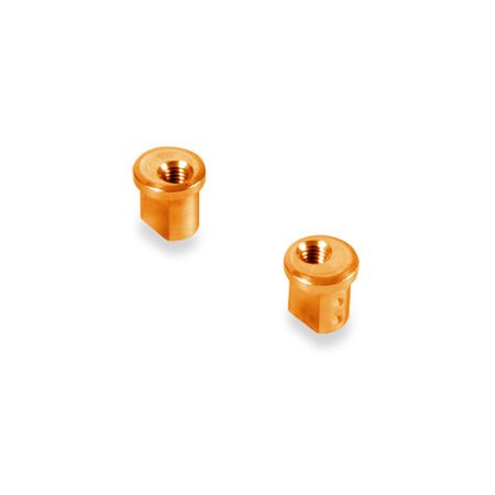 Xray Alu Eccentric Bushing 1.0mm - Orange (2) (XR372318-O) Xray Alu Eccentric Bushing 1.0mm - Orange (2) (XR372318-O)