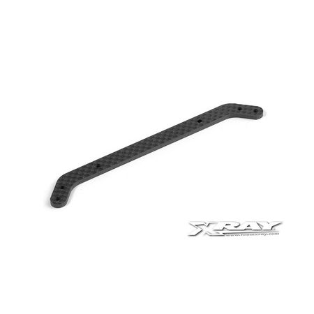 Xray Link Rear Brace - Graphite 2.5mm (XR373081) Xray Link Rear Brace - Graphite 2.5mm (XR373081)