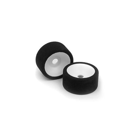 Xray Rear Foam Tire Mounted With Hex Hub (40Deg) - Medium (XR389543)