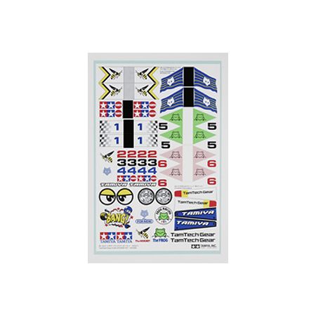 Tamiya Flag Sticker Set Tamiya Flag Sticker Set