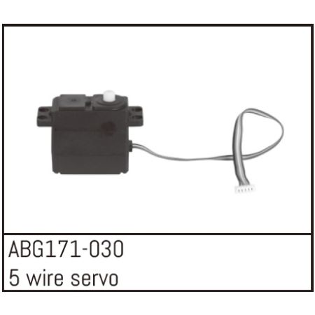 Absima 5-Wire Steering Servo (2.2Kgs) (ABG171-030) Absima 5-Wire Steering Servo (2.2Kgs) (ABG171-030)