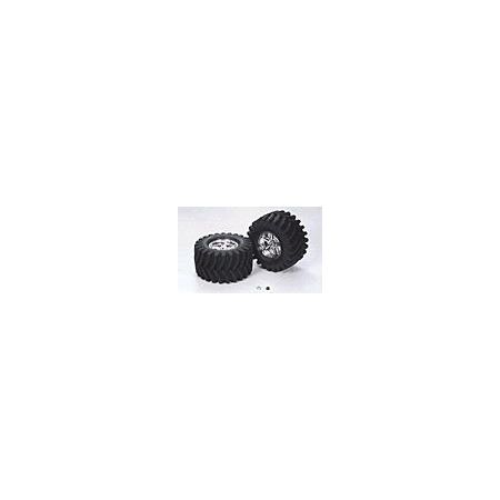 Tamiya Tire & Wheelx2 Was 9415865