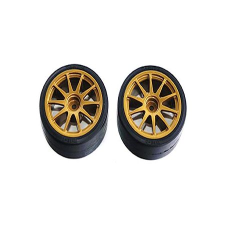 Tamiya Drift Tyres Type-A & Wheels Tamiya Drift Tyres Type-A & Wheels