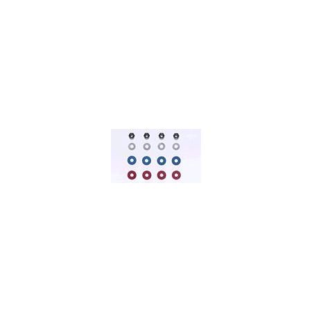 Tamiya 4mm Hard Lock Nut & Spacer Set Tamiya 4mm Hard Lock Nut & Spacer Set
