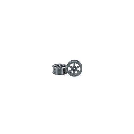 Tamiya M-Narrow 6 Spoke Wheels +2 Tamiya M-Narrow 6 Spoke Wheels +2