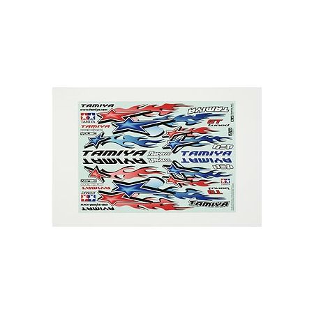 Tamiya Marking Sticker (Star & Fire) Tamiya Marking Sticker (Star & Fire)