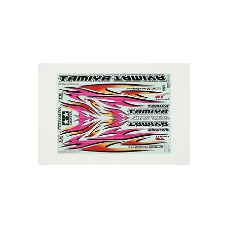 Tamiya Marking Sticker (Tribal Flame) Tamiya Marking Sticker (Tribal Flame)