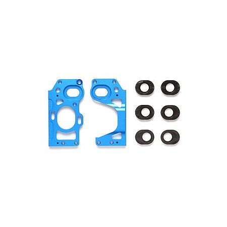 Tamiya F104 Alu Motor Mount R/L