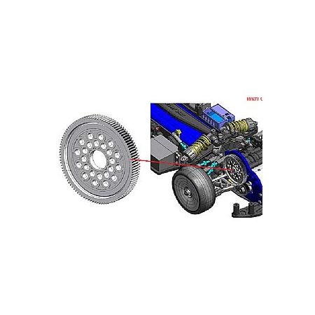 Tamiya Ff-03 04 Module Spur Gear 102T Tamiya Ff-03 04 Module Spur Gear 102T