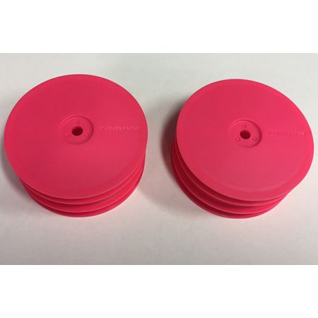 Tamiya DB01 F Dish Wheels - Pink Tamiya DB01 F Dish Wheels - Pink