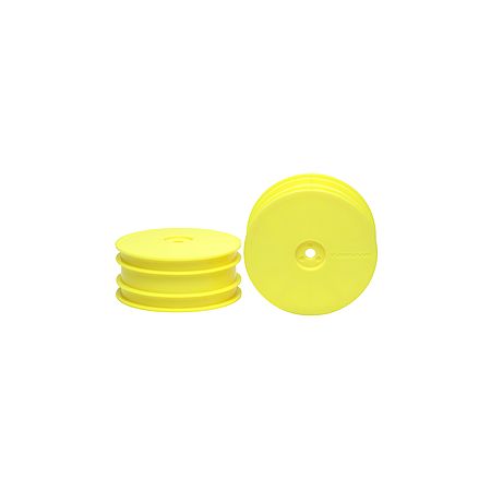 Tamiya DB01 Dish Wheels Fluro Yellow