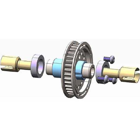 Tamiya TA07 Front One-Way Set (37T) Tamiya TA07 Front One-Way Set (37T)