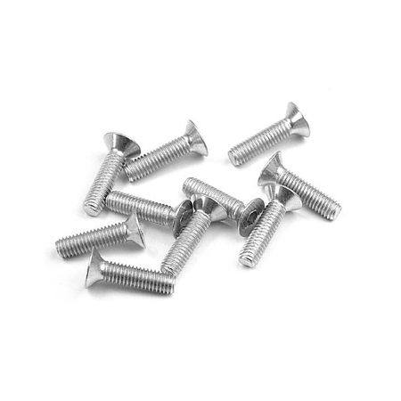 Xray Hex Screw Sfh M3X12 - Silver (10) (XR904312) Xray Hex Screw Sfh M3X12 - Silver (10) (XR904312)