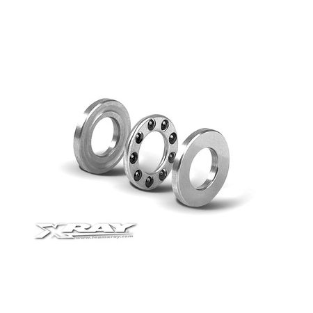 Xray Ceramic Ball-Bearing Axial F5-10 5X10X4 (XR930250) Xray Ceramic Ball-Bearing Axial F5-10 5X10X4 (XR930250)