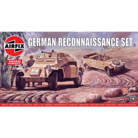 Airfix German Reconnaissance Set (A02312V) Airfix German Reconnaissance Set (A02312V)