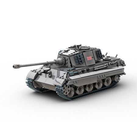 Build Army King Tiger (Tiger ll) Grey (B0182)
