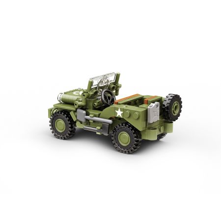 Build Army Willys MB Jeep Utility Vehicle (B1101) Build Army Willys MB Jeep Utility Vehicle (B1101)