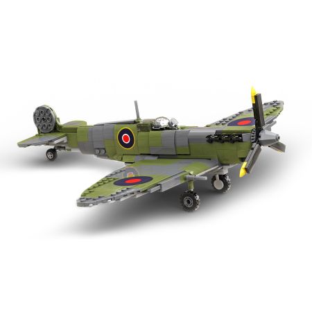 Build Army Supermarine Spitfire Mk Vb Fighter Plane (B2002)