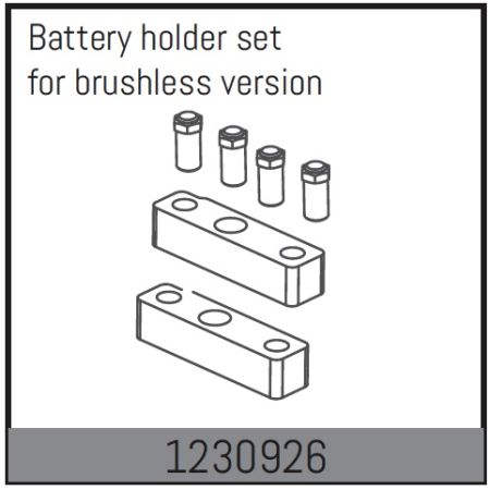 Absima Battery Holder Set (AB1230926)