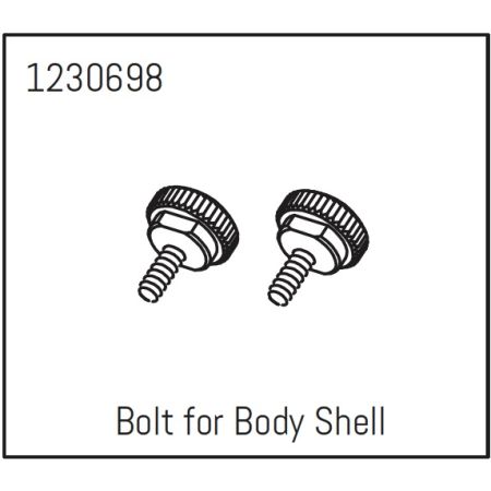 Absima Bolt For Body Shell - Khamba (AB1230698) Absima Bolt For Body Shell - Khamba (AB1230698)