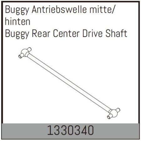 Absima Buggy Rear Center Drive Shaft Absima Buggy Rear Center Drive Shaft